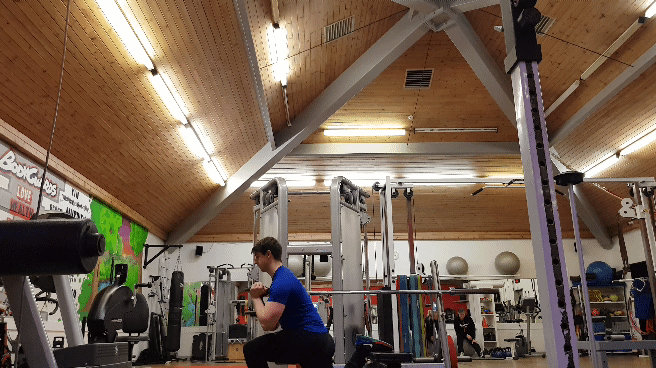 Bulgarian split squat